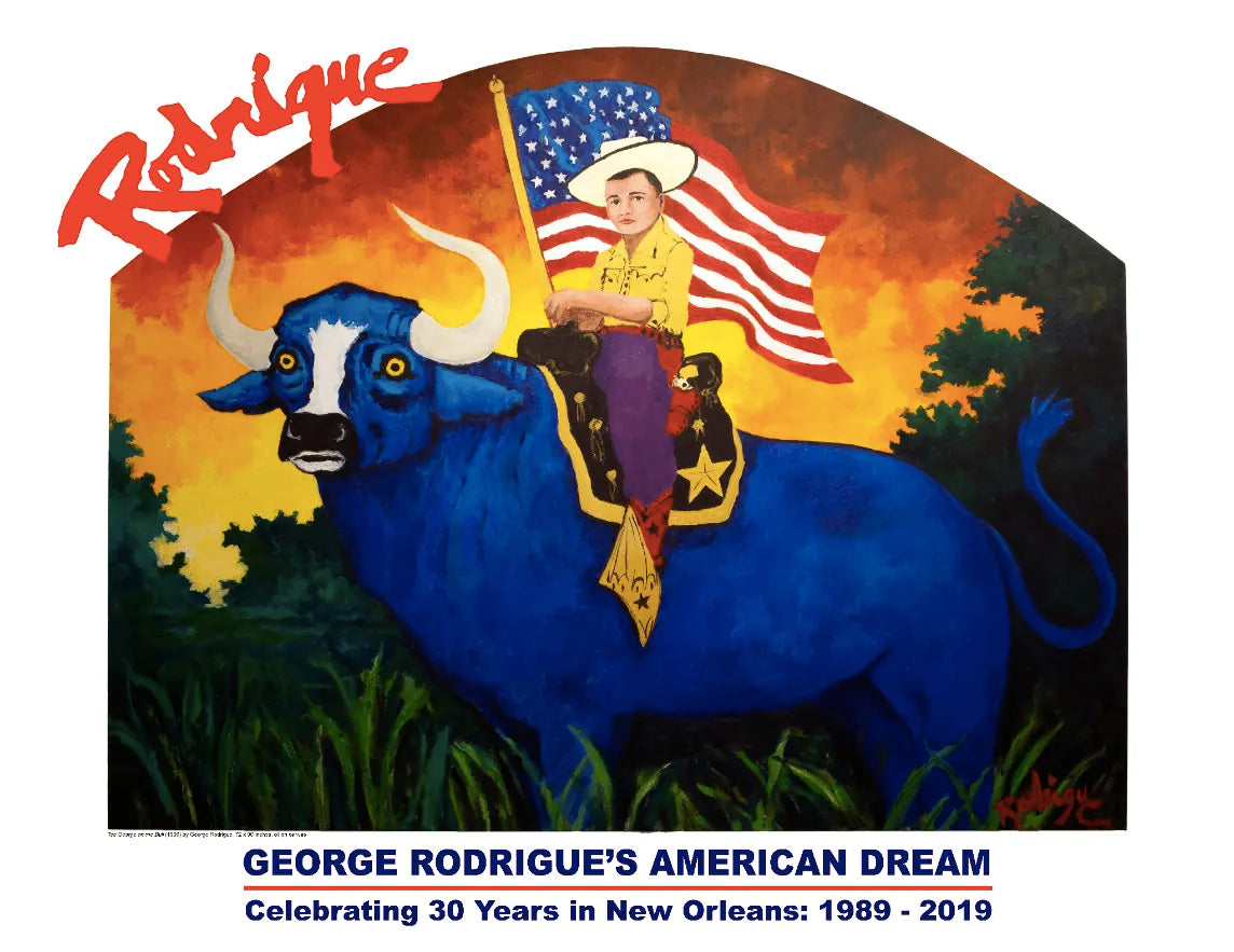 Exhibition Poster- Rodrigue's American Dream