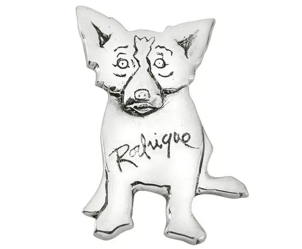 Pin: Full Body, Sterling Silver